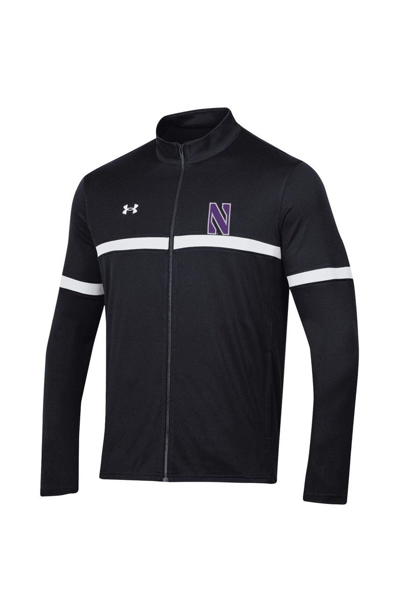 Under Armour Men's Under Armour Black Northwestern Wildcats 2023 Assist Warm Up Full-Zip Jacket, Alternate, color, Black