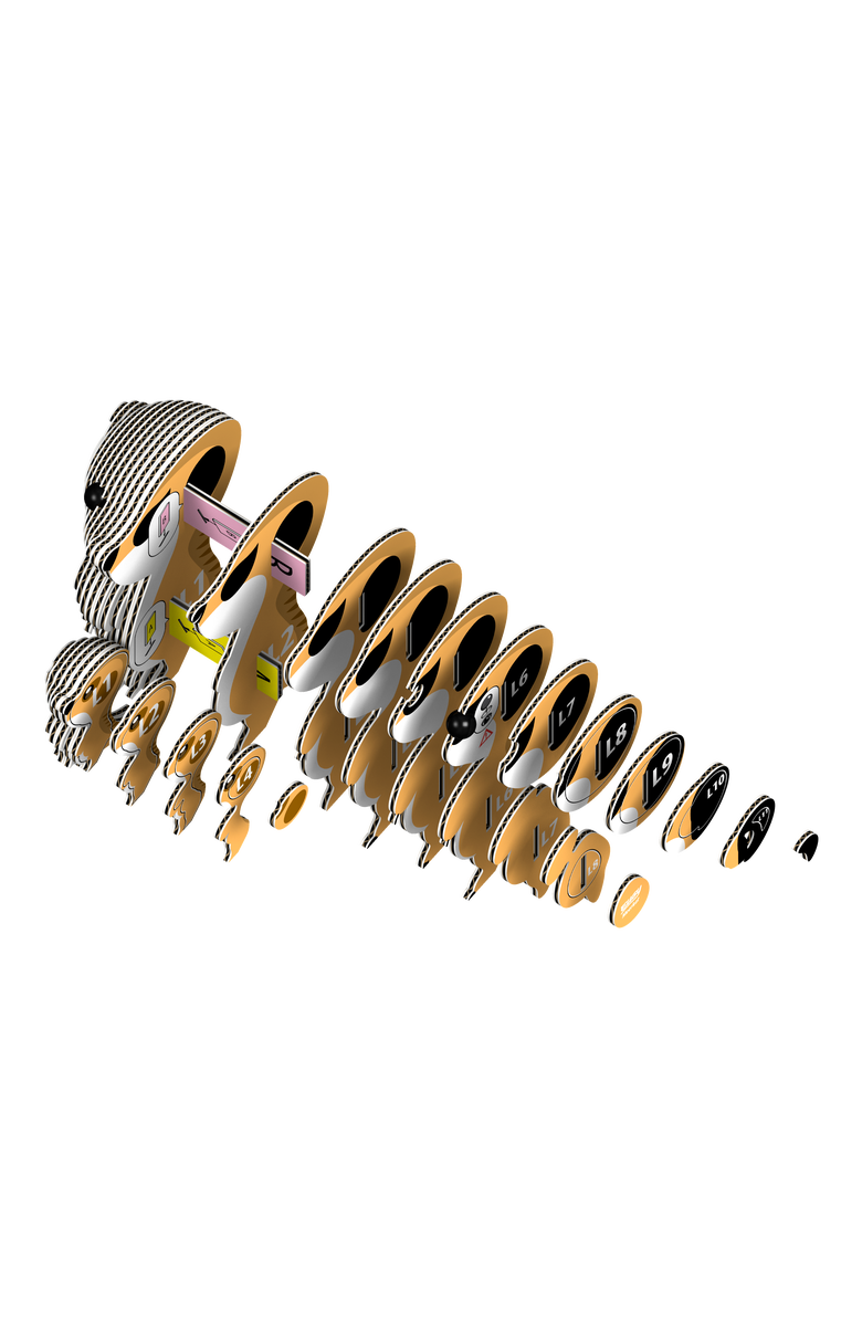 Eugy Puzzles Meerkat 3D Puzzle, Alternate, color, NO COLOR