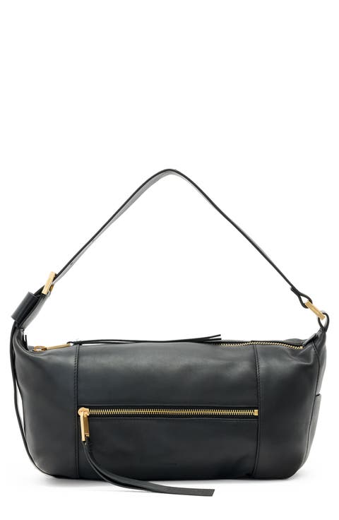 Vega Leather Shoulder Bag