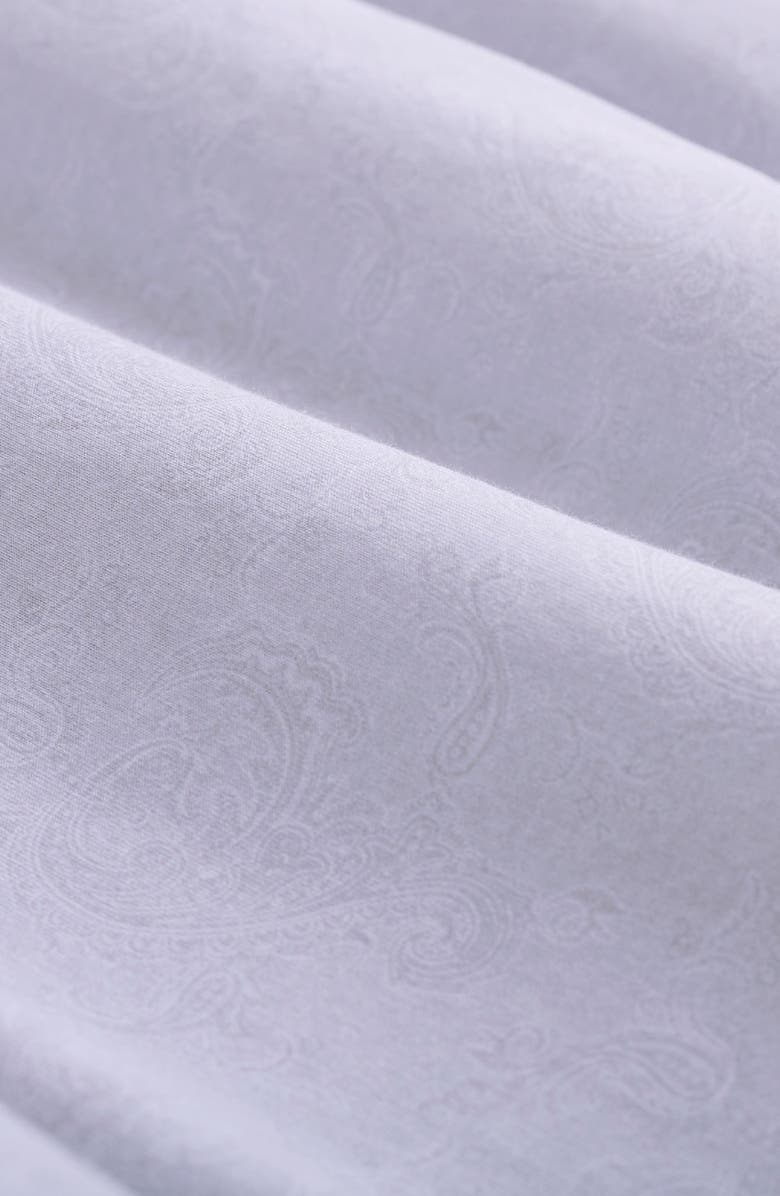 Bugatchi Jimmy OoohCotton<sup>®</sup> Paisley Button-Up Shirt, Alternate, color, Platinum