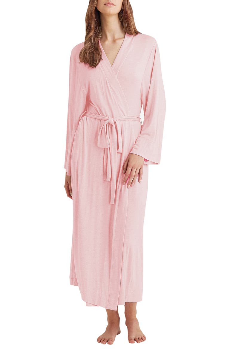 Papinelle Kate Long Robe, Main, color, Pink