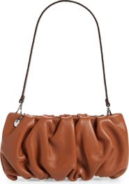 STAUD Bean Leather Clutch