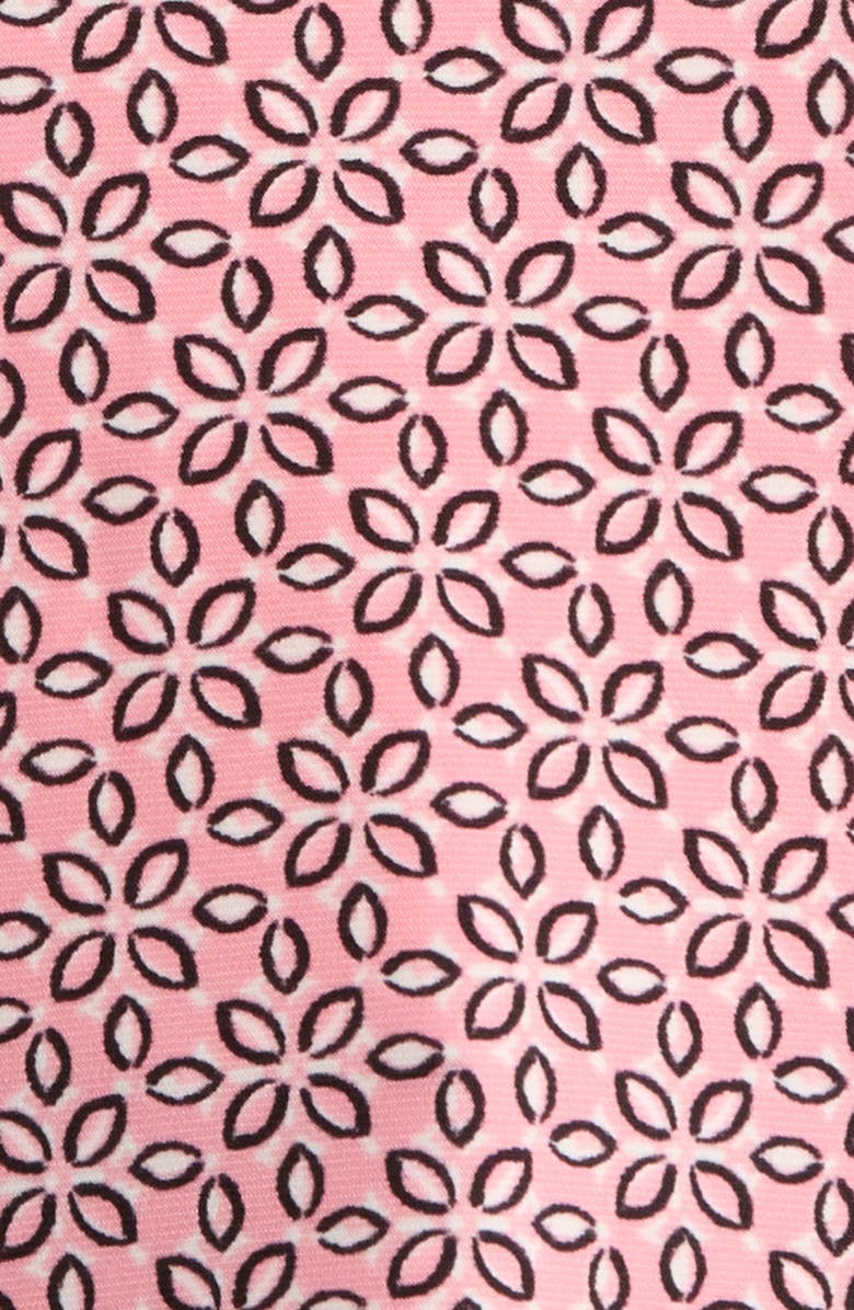 Jones New York Print Flutter Sleeve Top, Alternate, color, Coral Canyon Mult