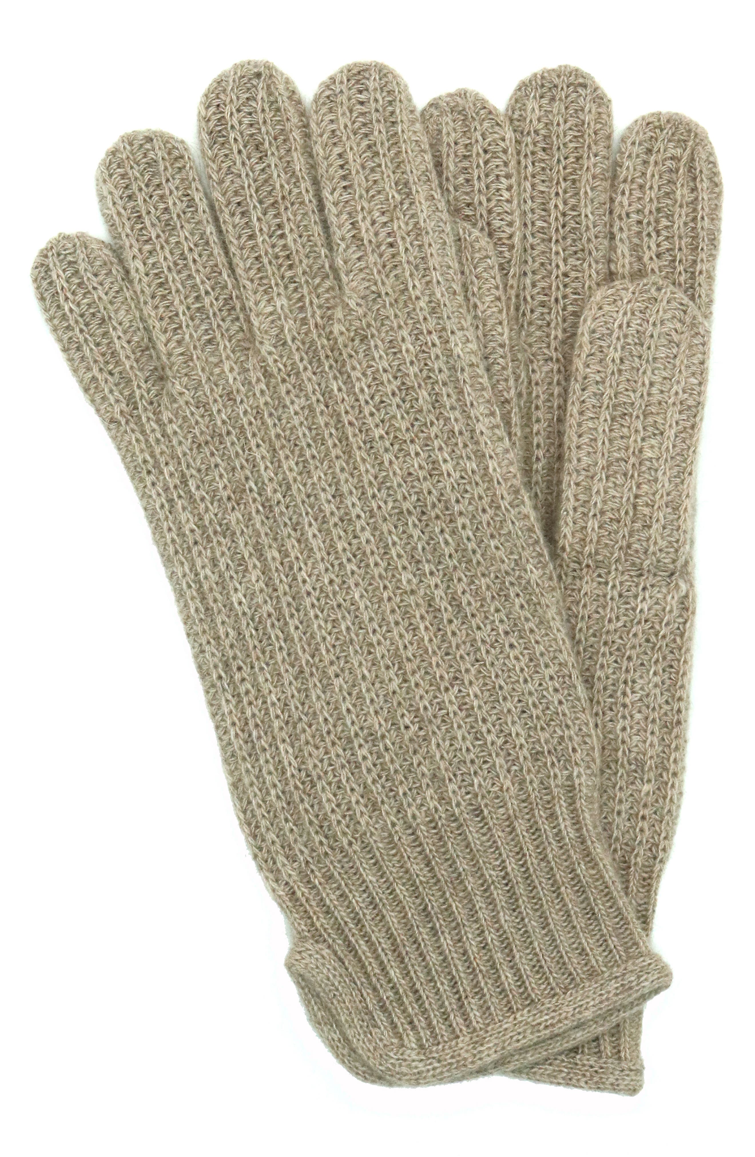 Portolano Cashmere Rib Gloves