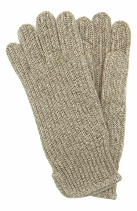 Portolano Cashmere Rib Gloves