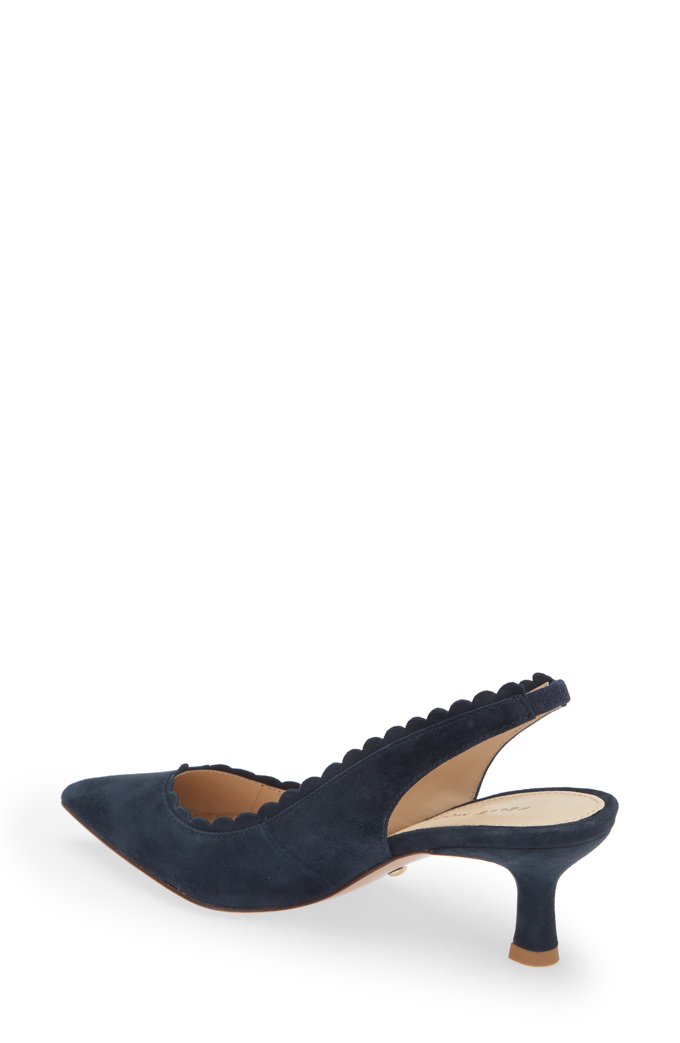 Pelle Moda Kelsa Slingback Pump, Alternate, color, Midnight