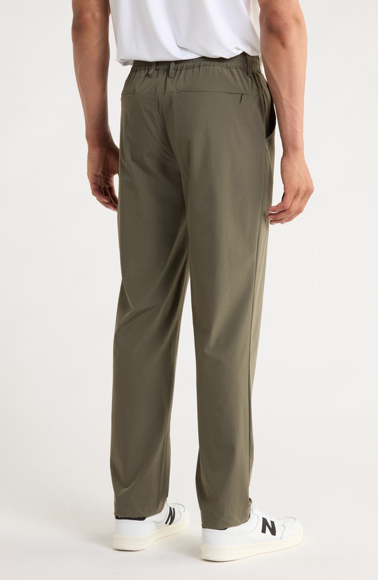 Quiet Golf Nylon Golf Pants, Alternate, color, Olive
