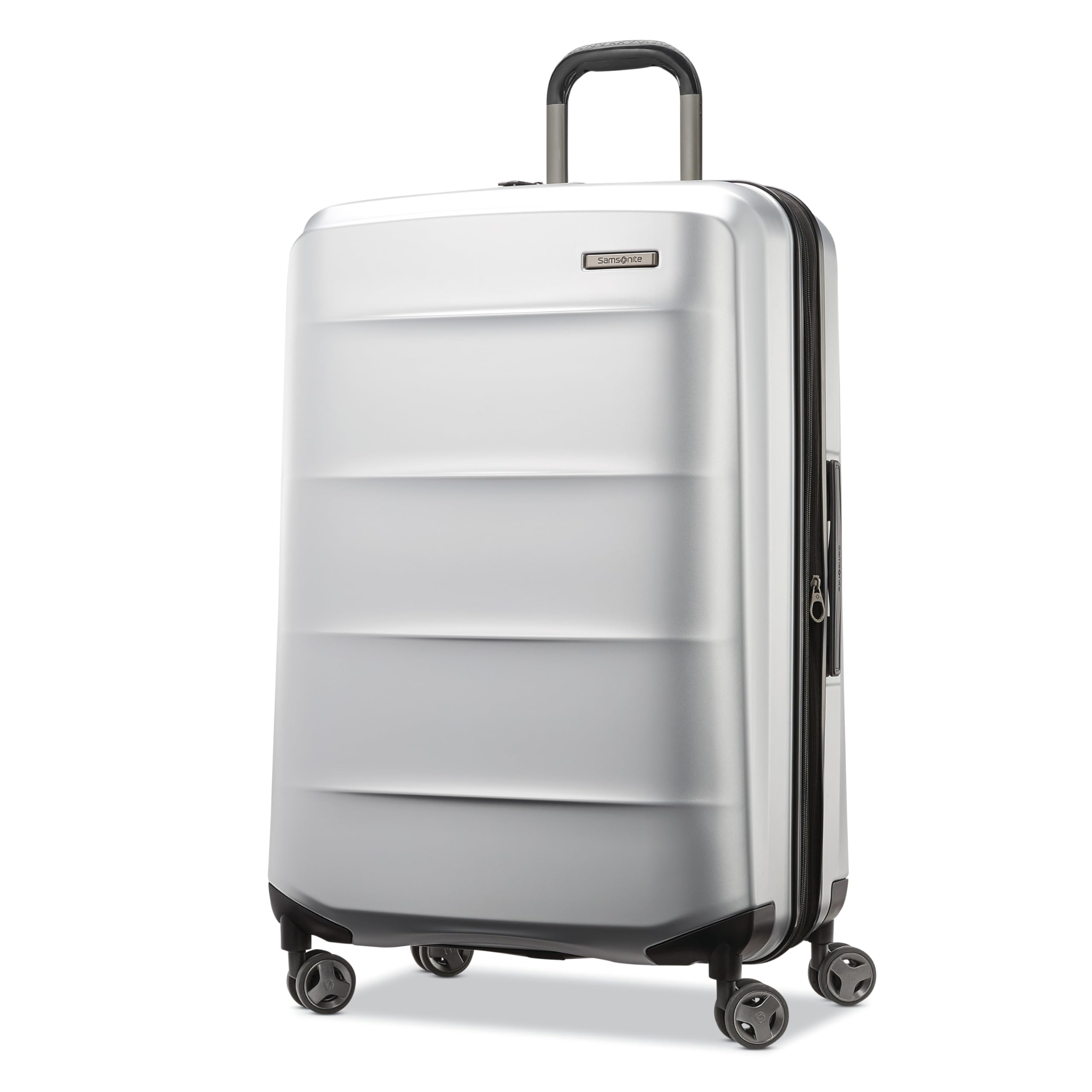 Samsonite Octiv Hardside Spinner Carry-On Luggage, Main, color, Aluminum Silver