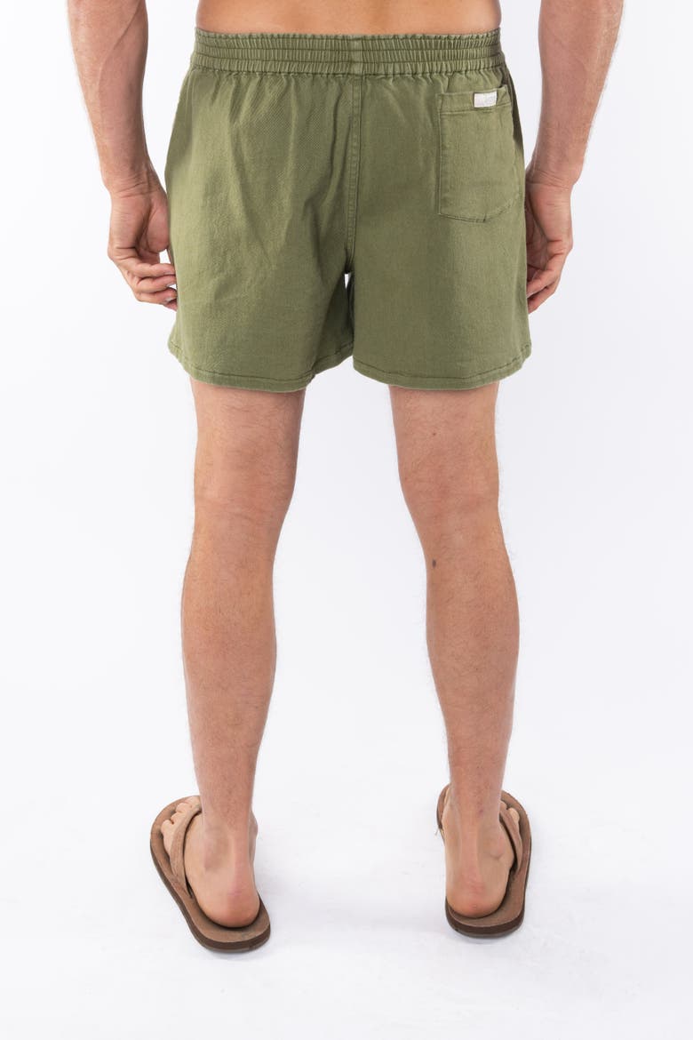 Gender Inclusive Day Short, Alternate, color, Army Green
