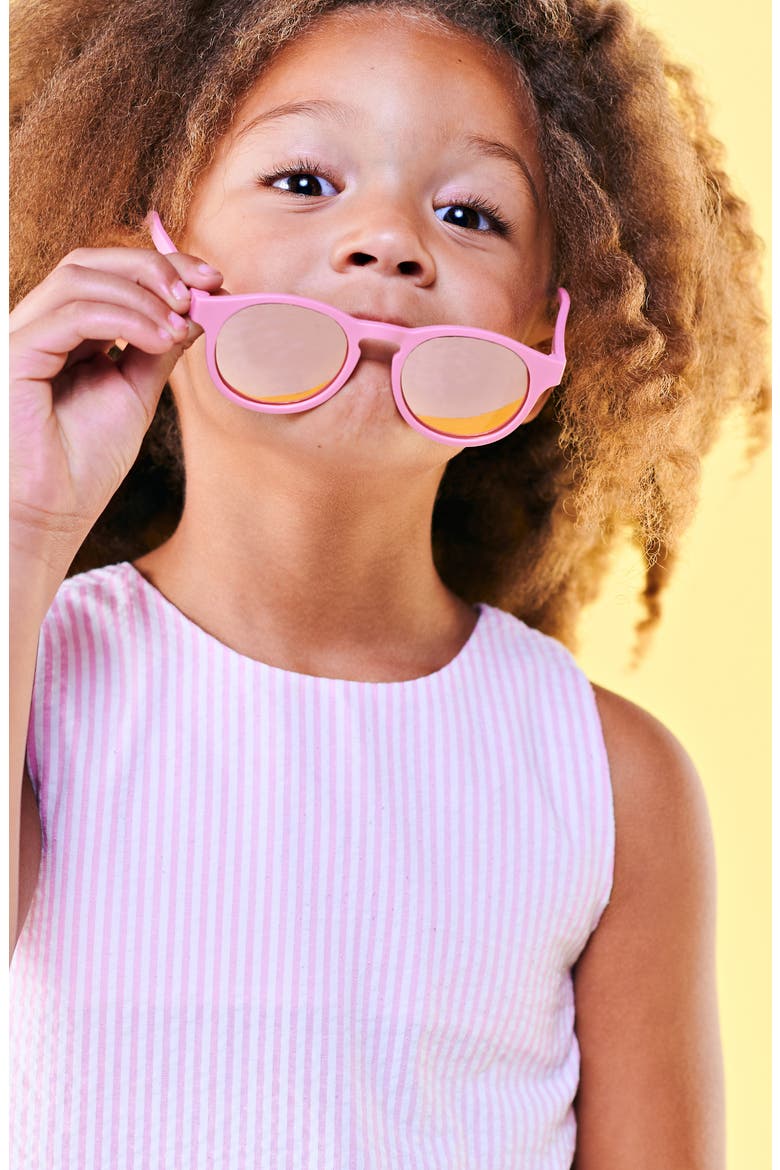 Kids' Polarized Original Keyhole Sunglasses, Alternate, color, PRETTY IN PINK