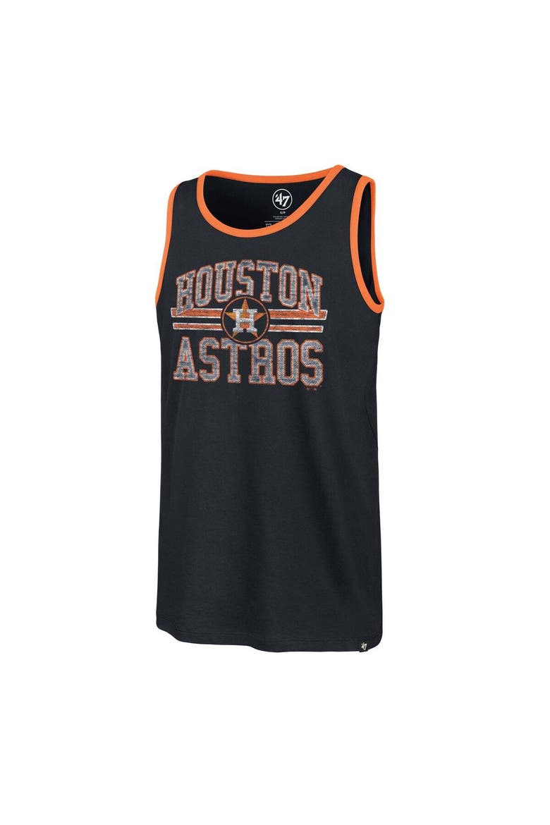 Men's '47 Navy Houston Astros Winger Franklin Tank Top, Alternate, color, Navy