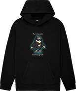 Dalix Mens Running Late Ghost Midweight Hoodie