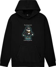 Dalix Mens Running Late Ghost Midweight Hoodie