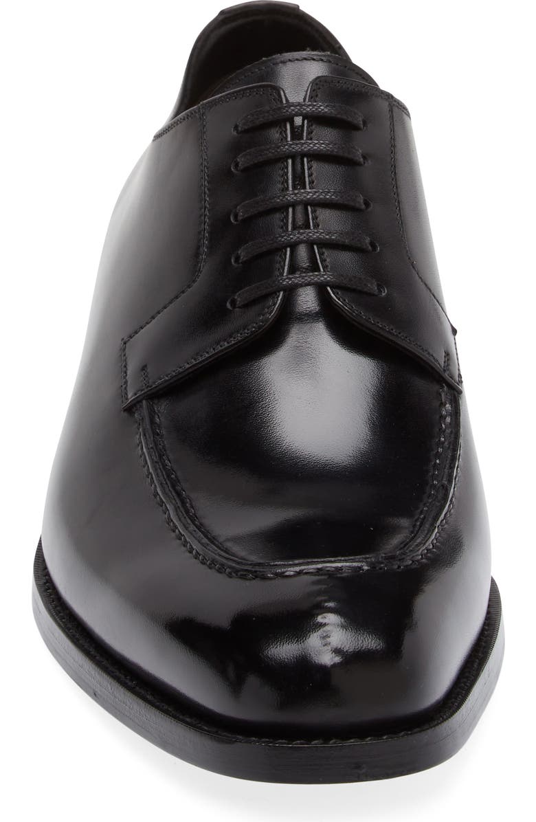 TOM FORD Tudor Burnished Leather Oxford, Alternate, color,