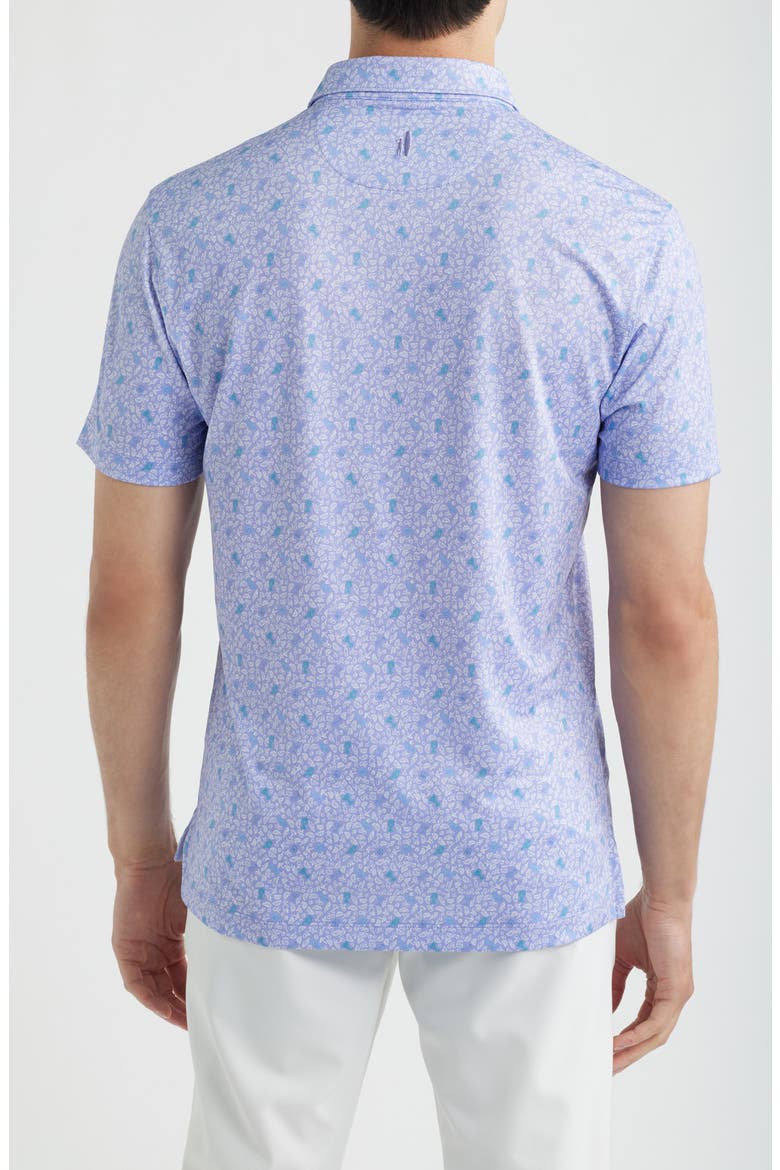 Island Cocktail Performance Jersey Polo, Alternate, color, VIOLA