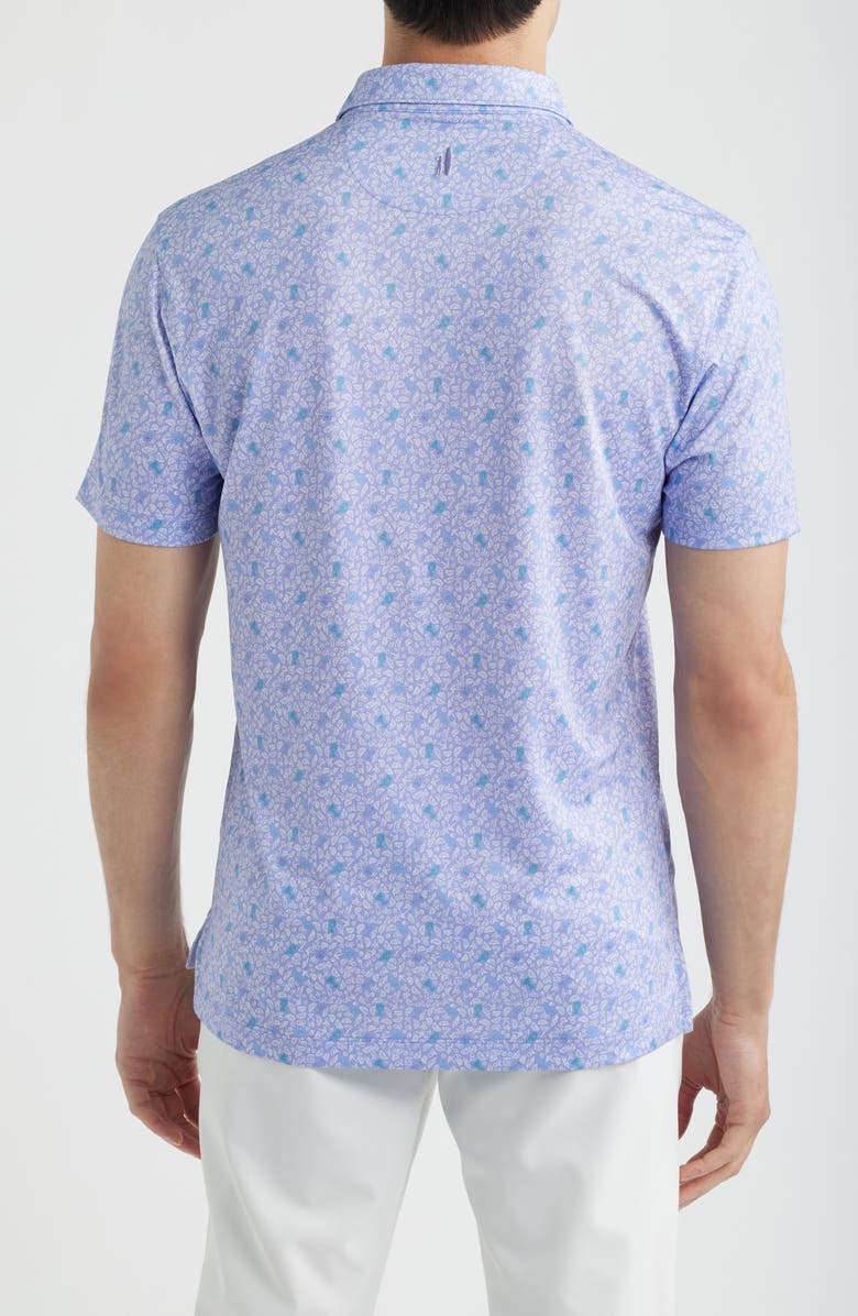 johnnie-O Island Cocktail Performance Jersey Polo, Alternate, color, 