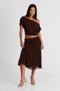 Sasha Therese Margot Midi Skirt