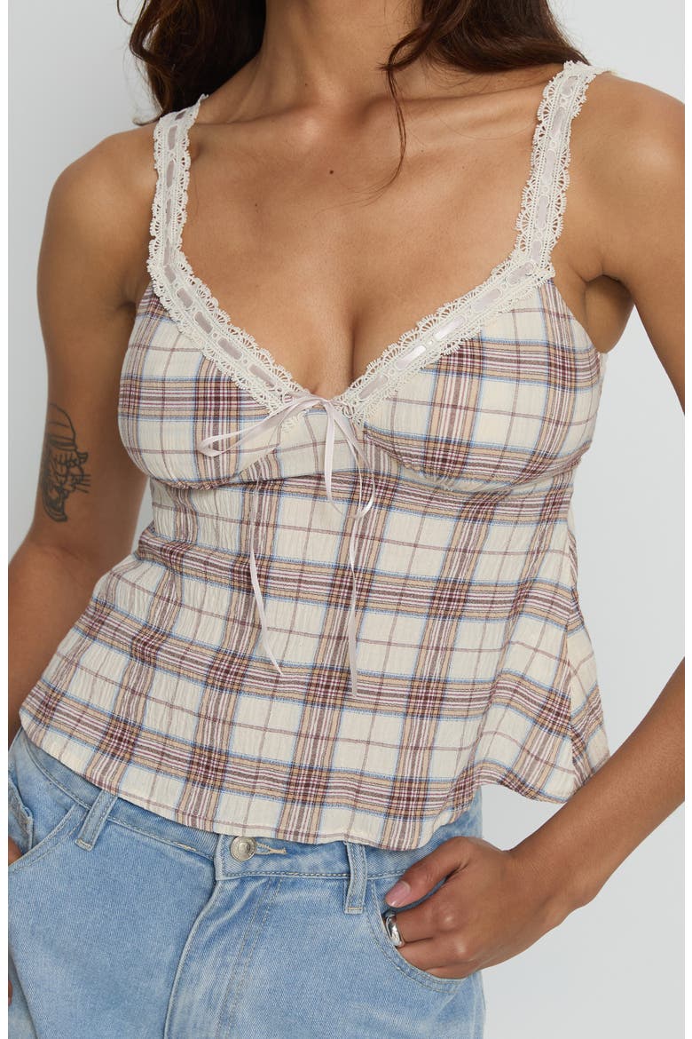 Pretty It Up Tie Detail Top, Alternate, color, MULTI
