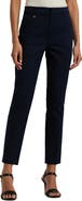 Lauren Ralph Lauren Double Faced Stretch Cotton Pants