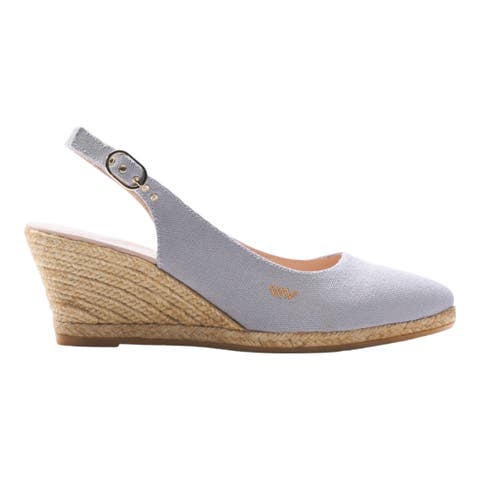 Palomera Canvas Espadrille Wedges
