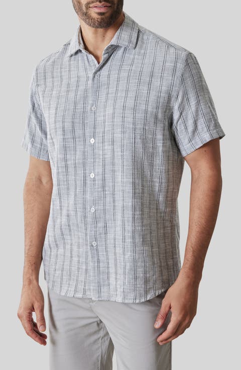Satoru Short Sleeve Button-Up Shirt