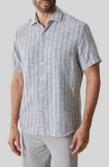 Robert Barakett Satoru Short Sleeve Button-Up Shirt