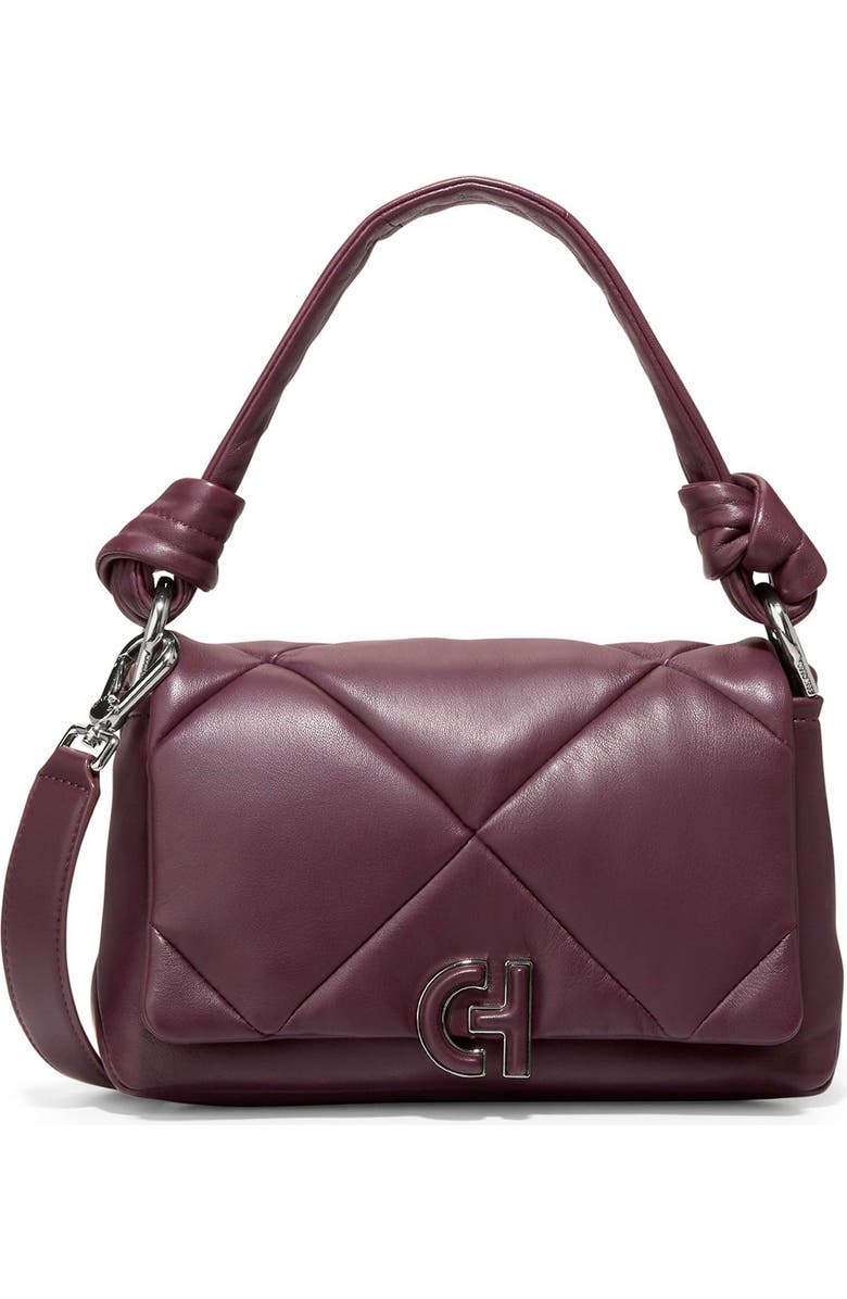 Cole Haan Mini Puff Leather Shoulder Bag, Main, color,