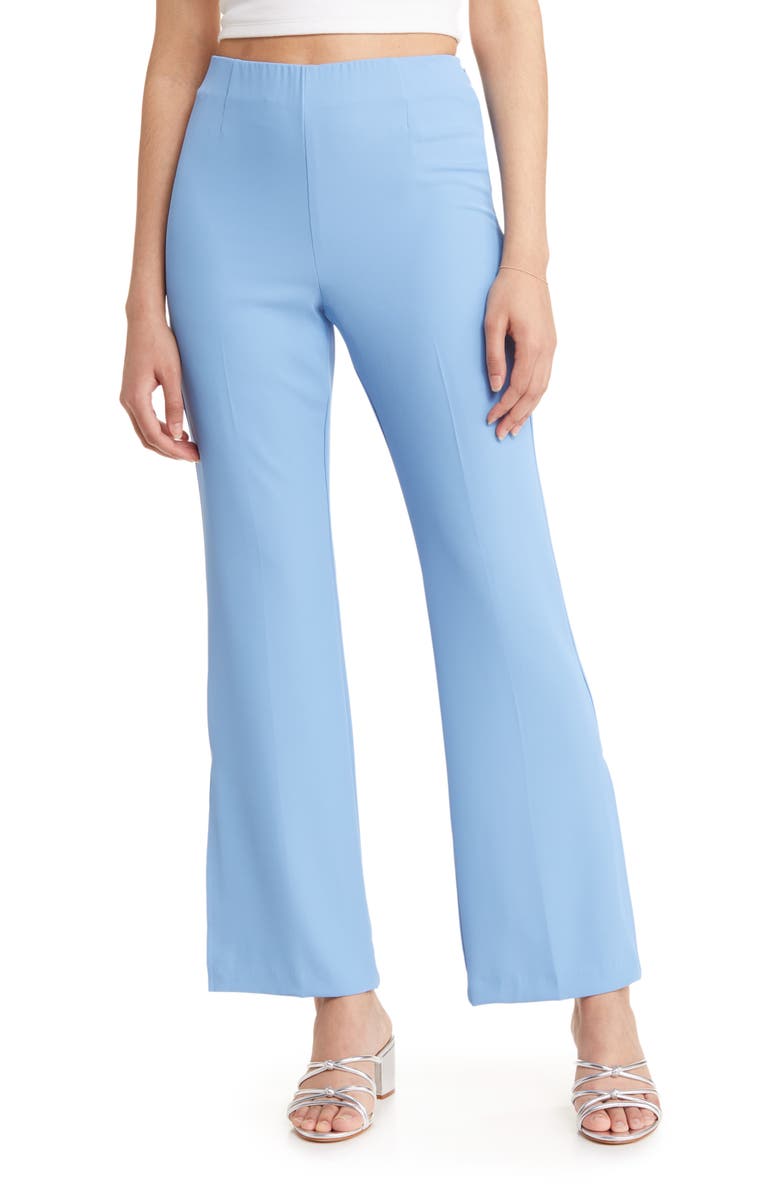 Open Edit Vented Flare Pants, Main, color, Blue Lake