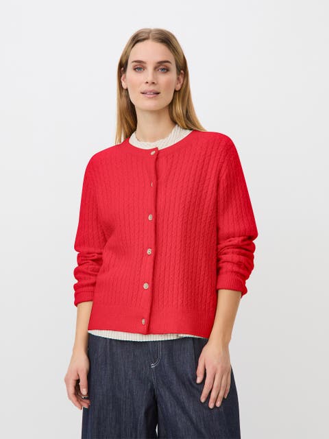 MaLeryntha Button-Front Cardigan