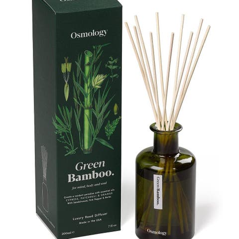 Green Reed Diffuser - Cypress Patchouli and Orange