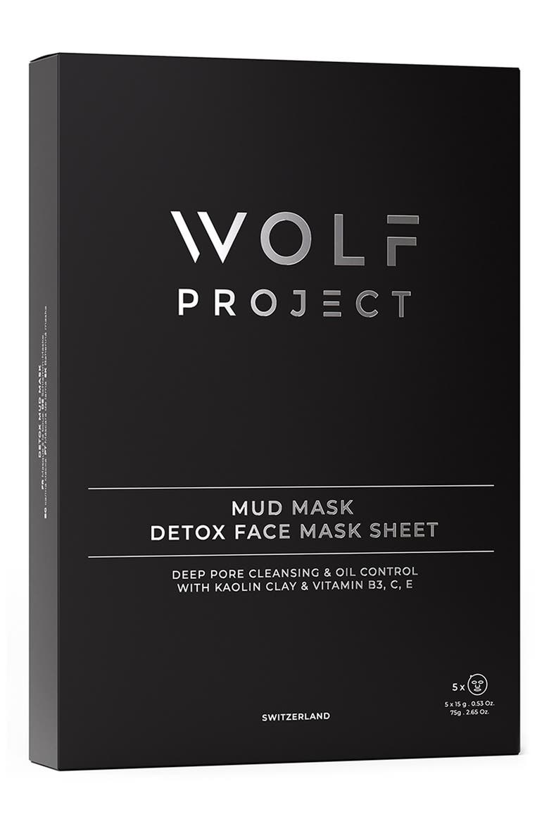 Detox Mud Face Mask, Alternate, color, BLACK