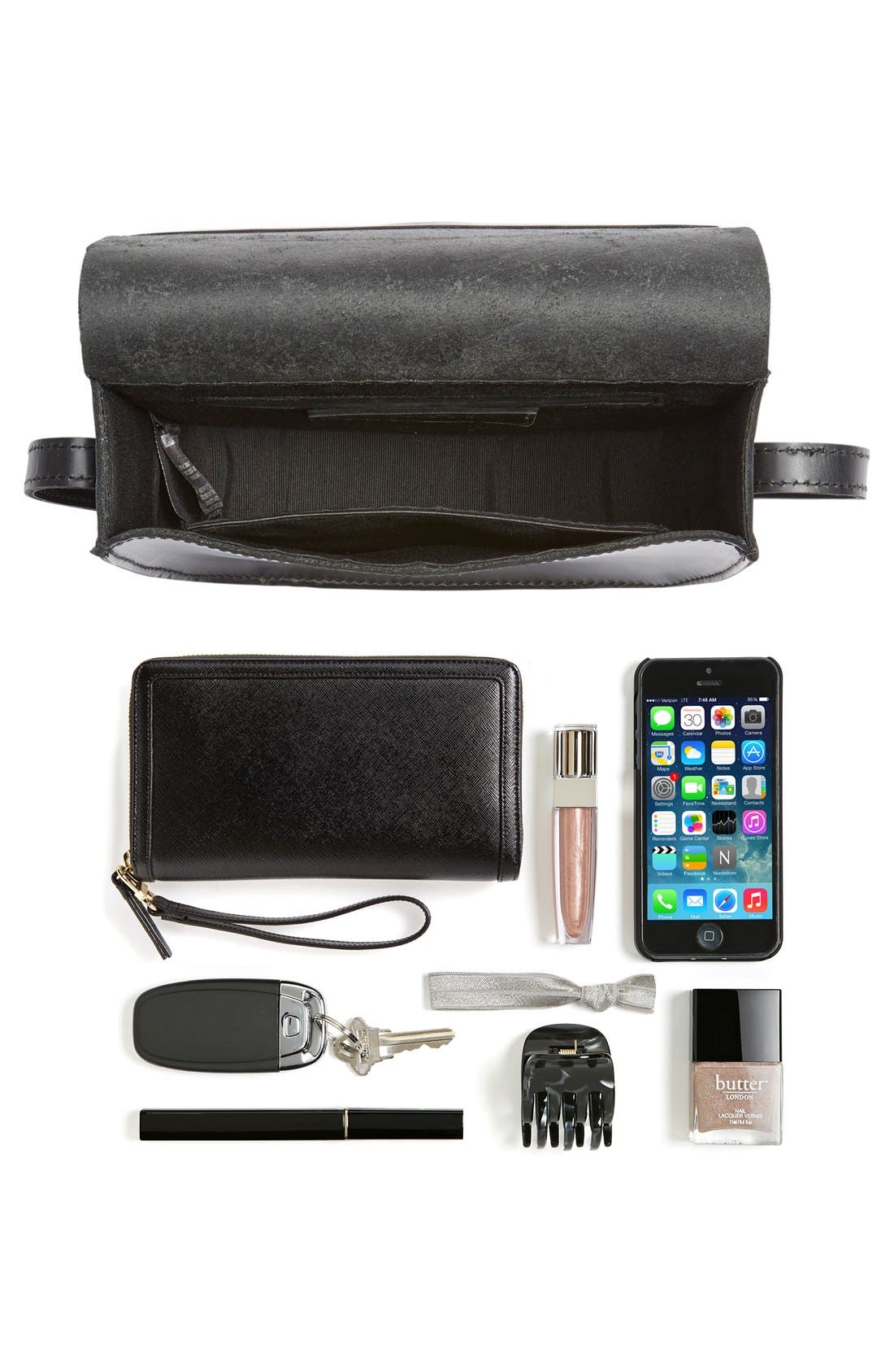 Street Level Leather Crossbody Bag, Alternate, color, 