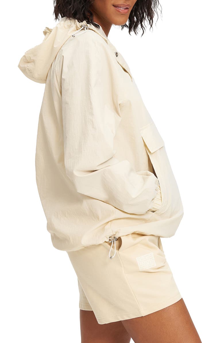 Noize Hooded Pullover Windbreaker, Alternate, color,