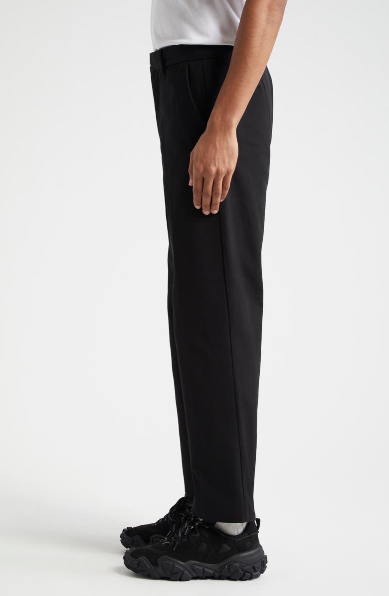 Acne Studios Straight Leg Twill Trousers, Alternate, color,
