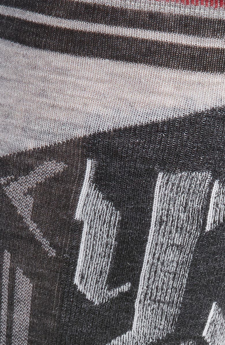 Smartwool Targeted Cushioning Over the Calf Ski Socks, Alternate, color, Light Gray