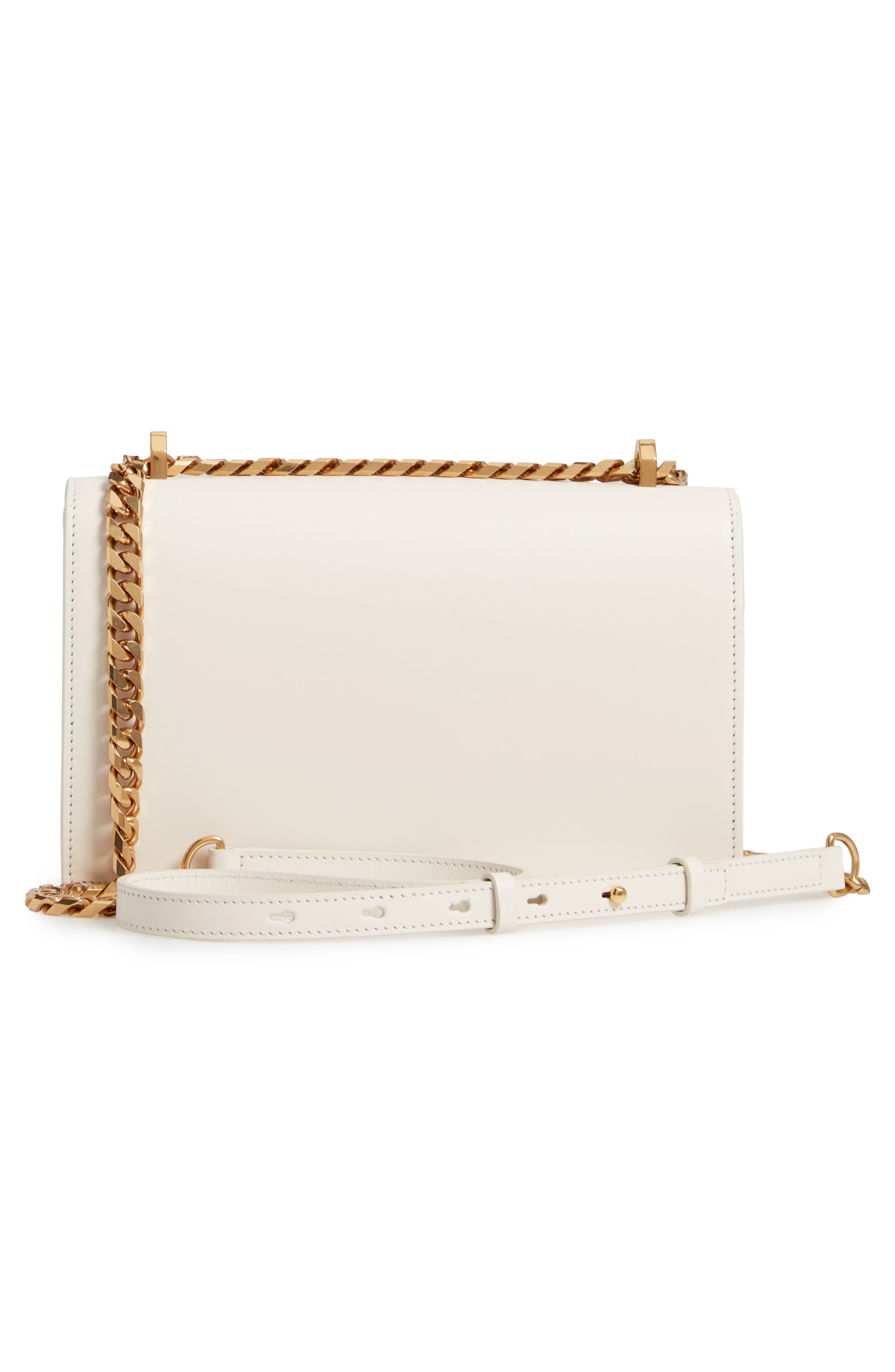 McQueen Alexander McQueen Leather Crossbody Bag, Alternate, color, 