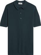 John Smedley Roth Solid Sweater Polo