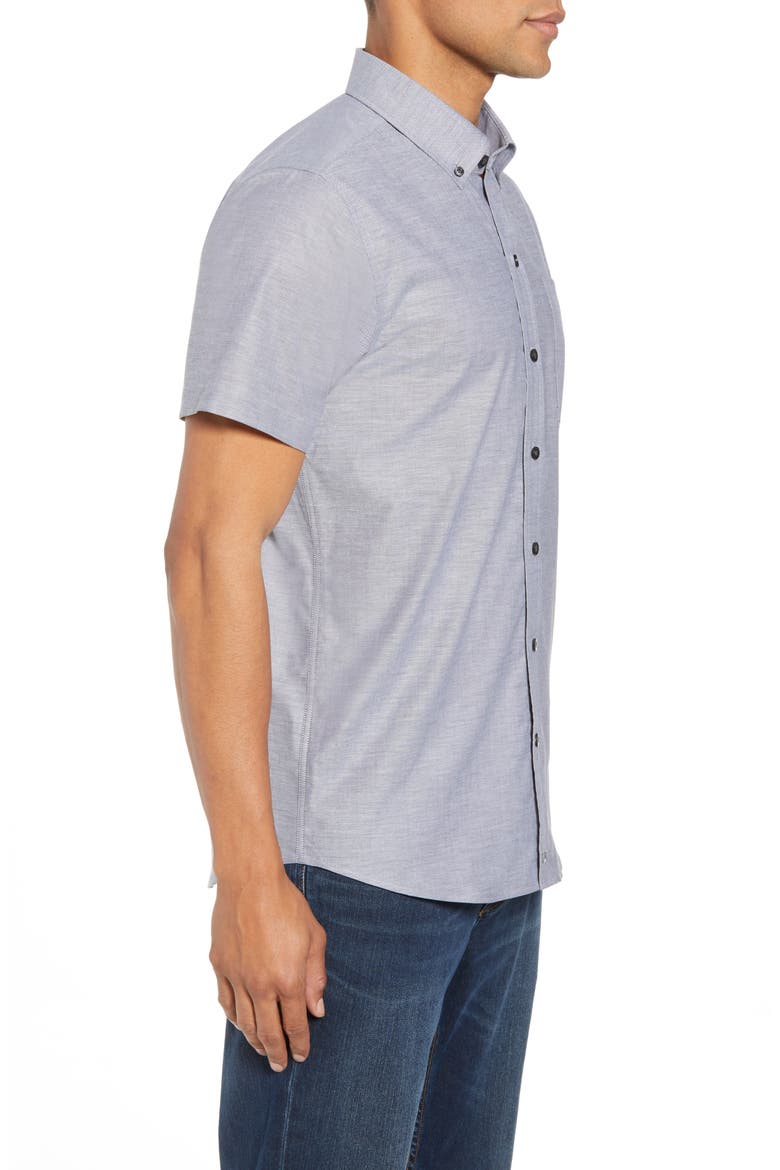Tailor Regular Fit Oxford Sport Shirt, Alternate, color, CHARCOAL