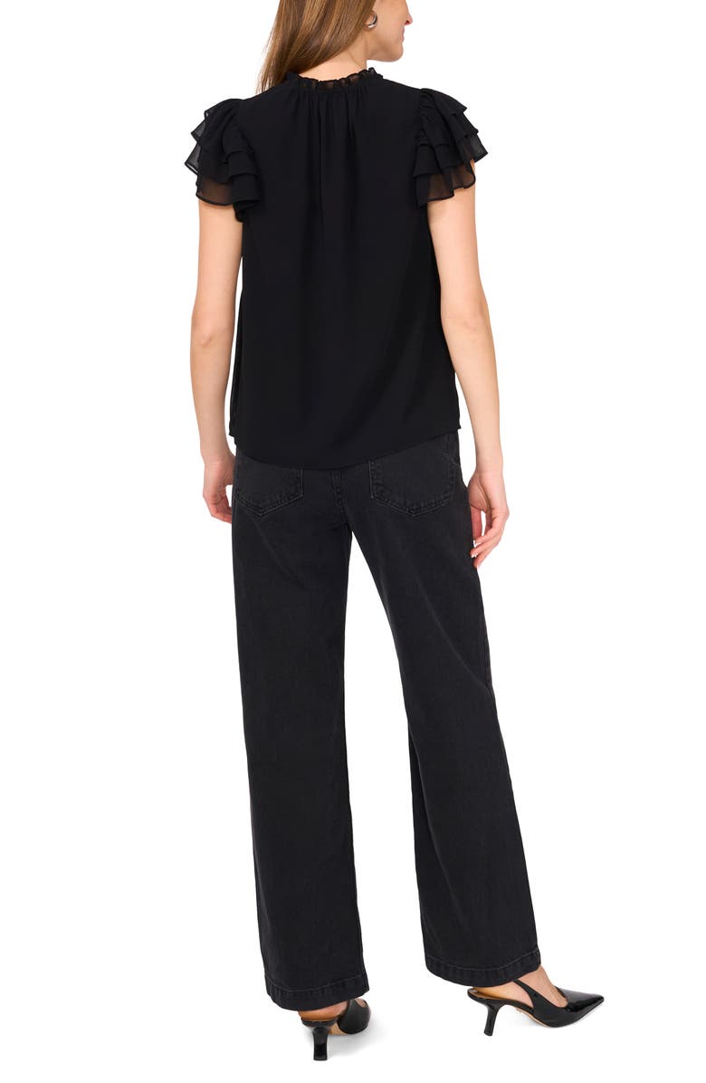 1.STATE Ruffle Flutter Sleeve Top, Alternate, color, 
