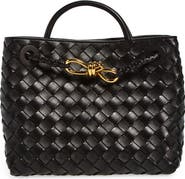 Bottega Veneta Small Andiamo Intrecciato Shoulder Bag