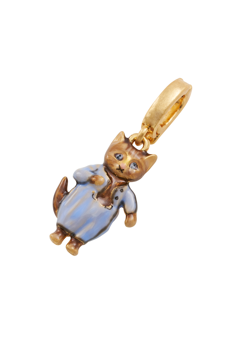 Fable England x Peter Rabbit Tom Kitten Charm, Alternate, color, Gold