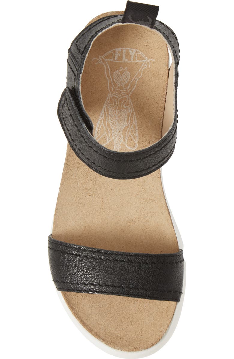 Fly London Sena Platform Sandal, Alternate, color,