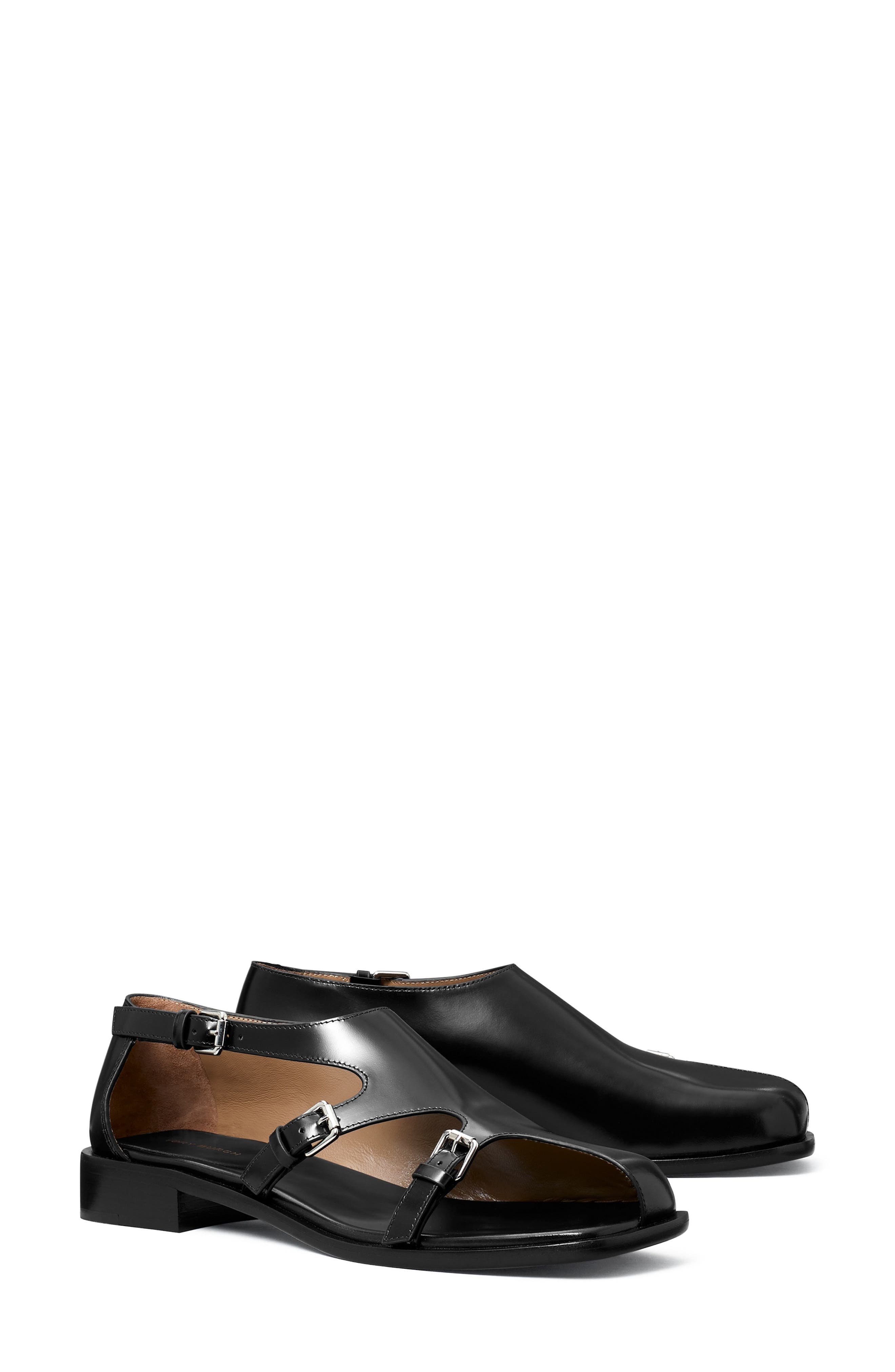 Tory Burch Double Monk Strap Shoe, Main, color, 