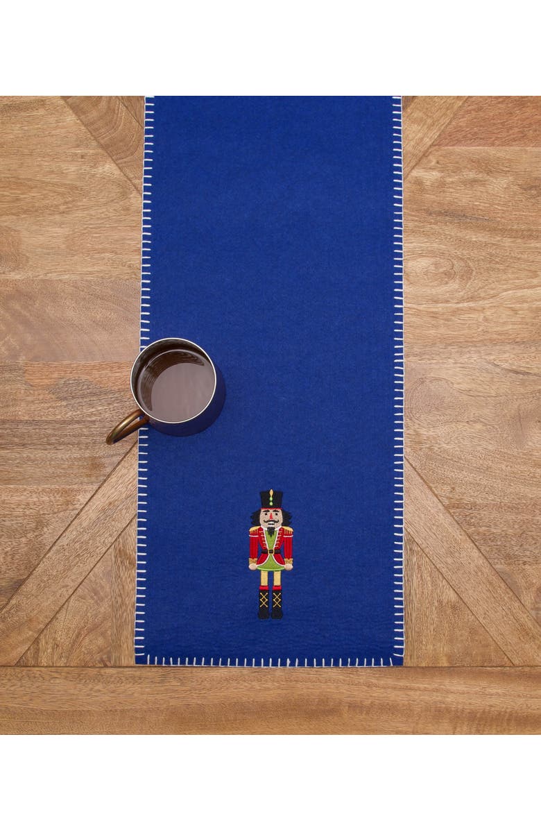 C&F Home Nutcracker Felt Table Runner 12" x 47.25", Alternate, color,