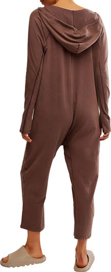 FP Movement Hot Shot Long Sleeve Stretch Cotton Jumpsuit
