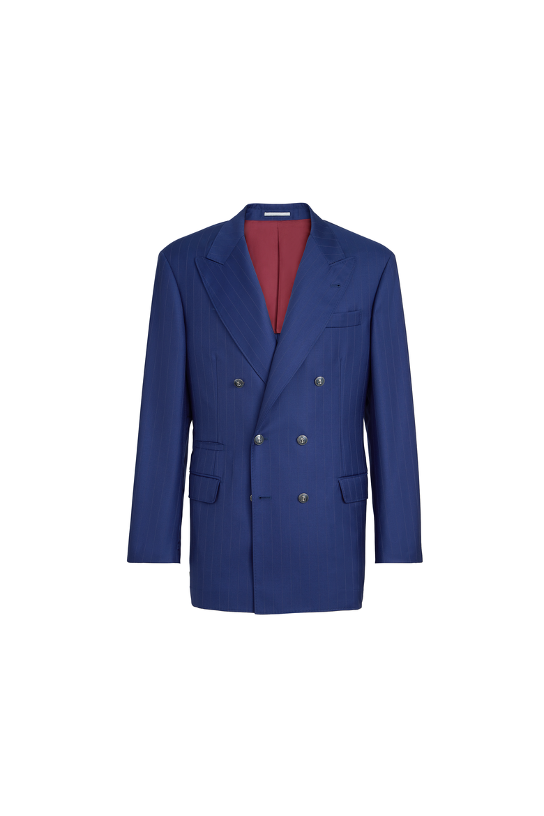One-and-a-half breasted blazer, Alternate, color, Royale Blue