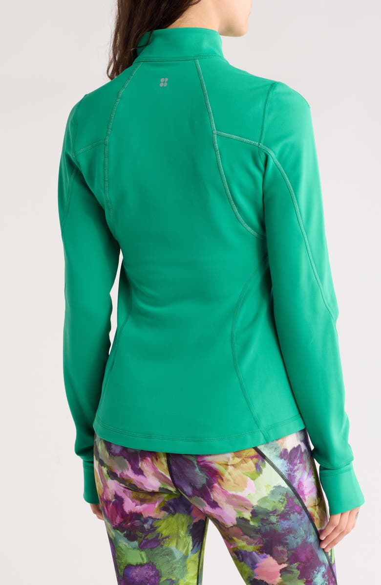 Sweaty Betty Therma Boost Front Zip Running Jacket, Alternate, color, 