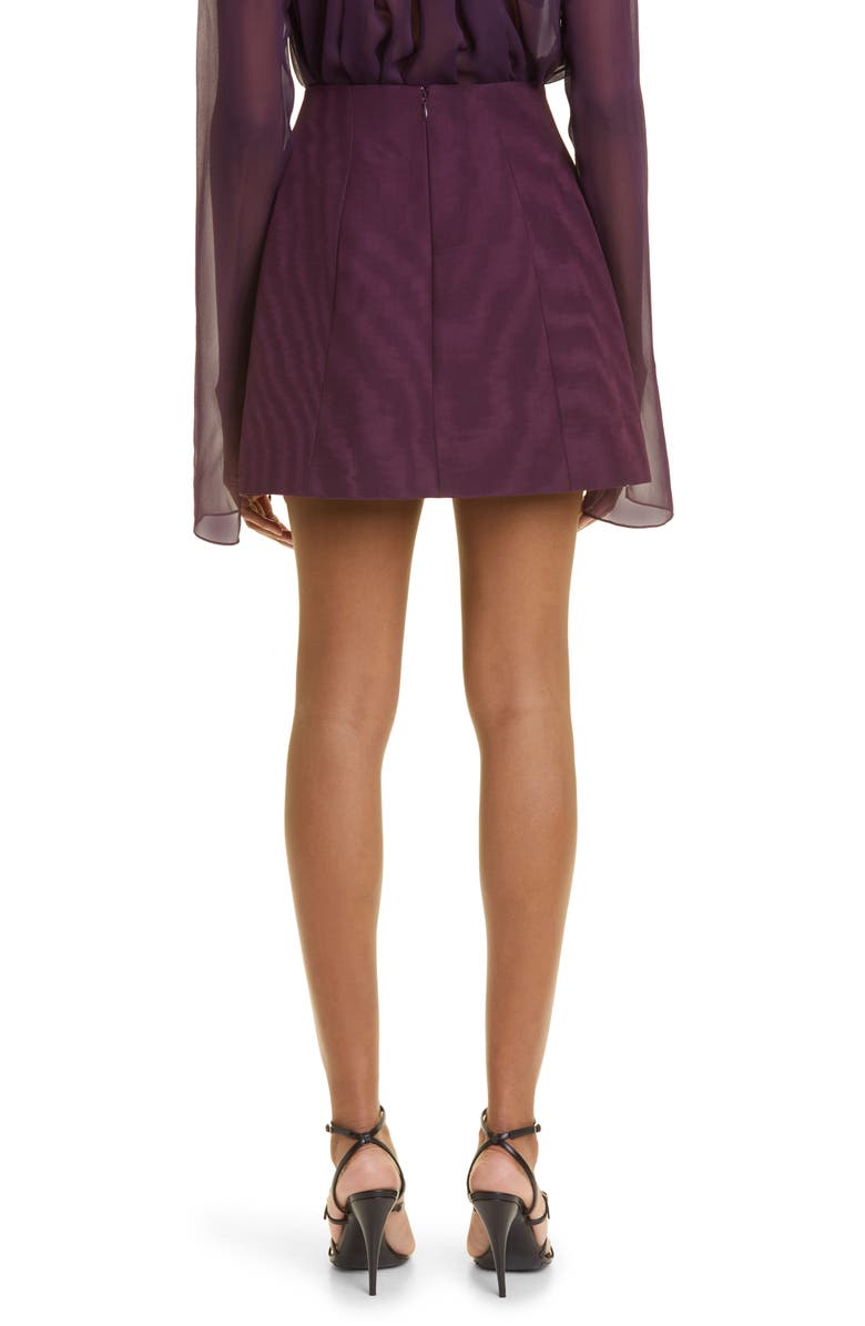 Jason Wu Collection Tresors Cotton Blend Moire Skirt, Alternate, color,