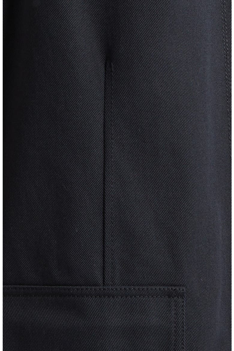 Xander Utility Shift Dress, Alternate, color, BLACK