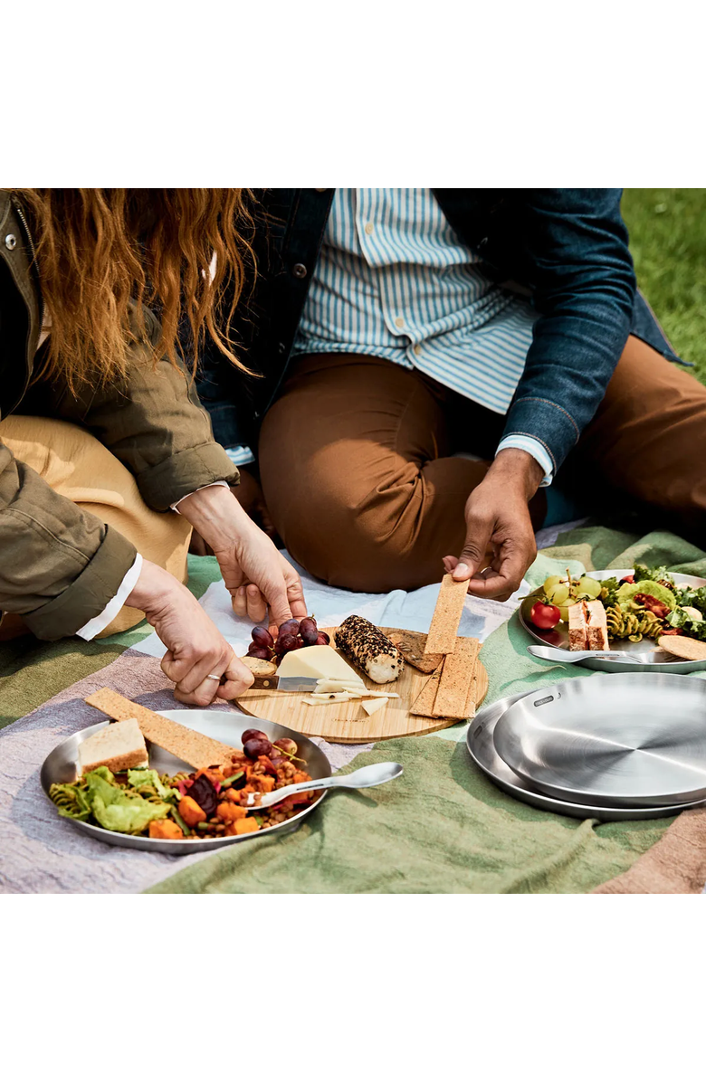 Uncommon Goods All-You-Need Picnic Plates Set by Black & Blum, Alternate, color, Multi